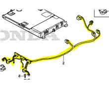 Cable électrique auxiliaire de charge Miimo 310 520, 32105-VP7-A01, 32105-VP7-A00, FAISCEAU MIIMO