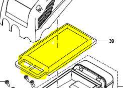 Filtre a air Dolmar PS6114, 315-173-010, 315173010, 315 173 010