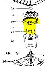 Filtre a air HONDA fx25, 17211-844-000, 17211844000