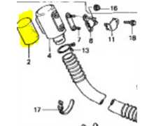 Filtre a air HONDA snorkel17211-896-810, 17211-896-810