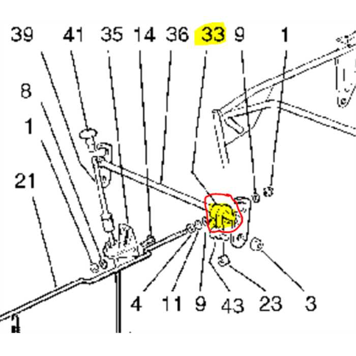 Fixation patte de verrouillage de bac HONDA HF2218, 257742180, CG25774218H0