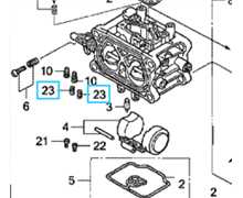 Gicleur de pilote HONDA GCV530 37.5, 99133-Z0A0370