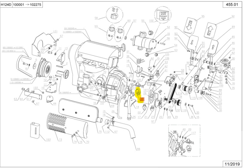 Adaptateur cjm, 29452, ET29452