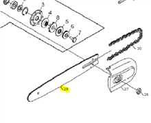 Guide perche élagueuse HONDA sspp, 72513-VL6-013HE, L09453000J