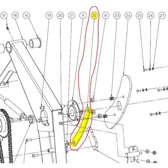 Guide de courroie rouleau ameneur ELIET SuperProf MPA01073790, MPA01073790, MPA01 073 790