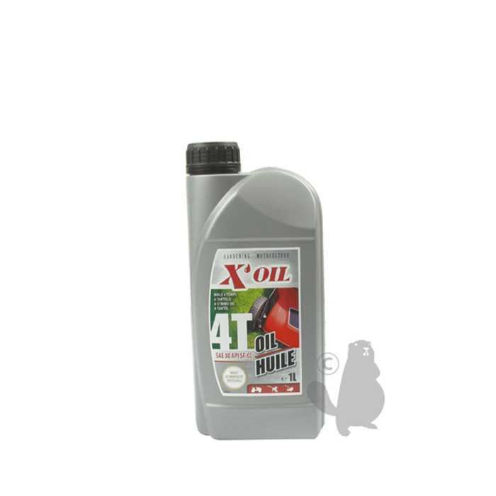 Huile Moteur 4 temps SAE30 XOIL API SF/CC en bidon d1 litre Emballé par 15., 8102327, 810-2327