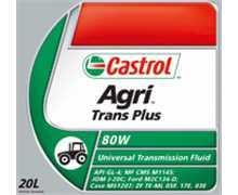 Huile hydrostatique castrol trans plus 80w sae10w20 20l, HUILE TRANS PLUS 80W, TRANS PLUS 80W, J20C