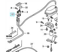 Interrupteur enclenchement lame HF2315-HF2417 - obsolete , 80188VK1003, 80188-VK1-003