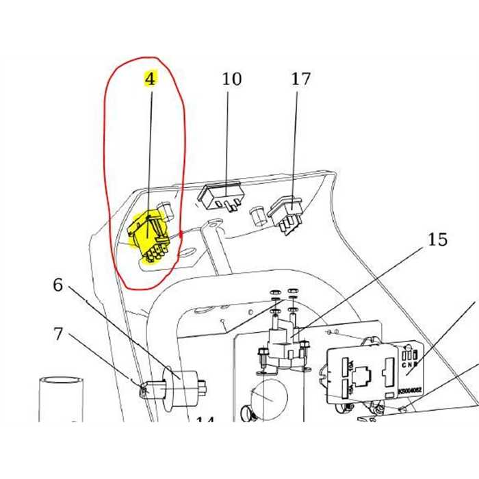 Interrupteur enclenchement de lame RALF - TUAREG 92, 345329023, SGN345329023, FGP454301, N345329023