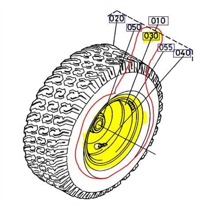 Jante avant seule KUBOTA G1700-G21, 6612056430, 66120-5643-0