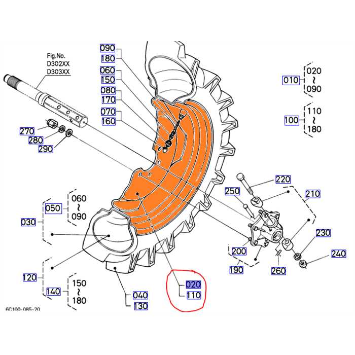 Jante arrière seule KUBOTA 9 5x16 serie B**, 6641617520, 66416-1752-0