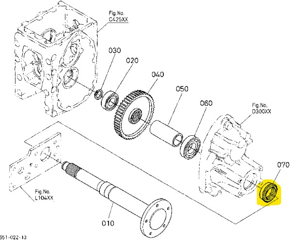 Bague joint KUBOTA, 32721-1715-2, 3272117152, 32721-1715-0, 3272117150, 32721-17152, 32721-17150