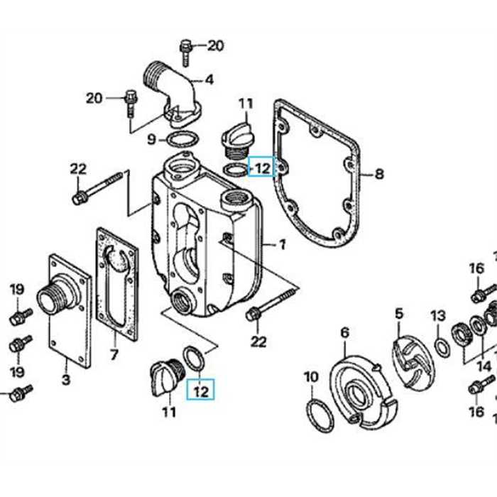 Joint o-ring pompe WX10, 78118-YB0-004, 78118YB0003, 71118-YB0-003