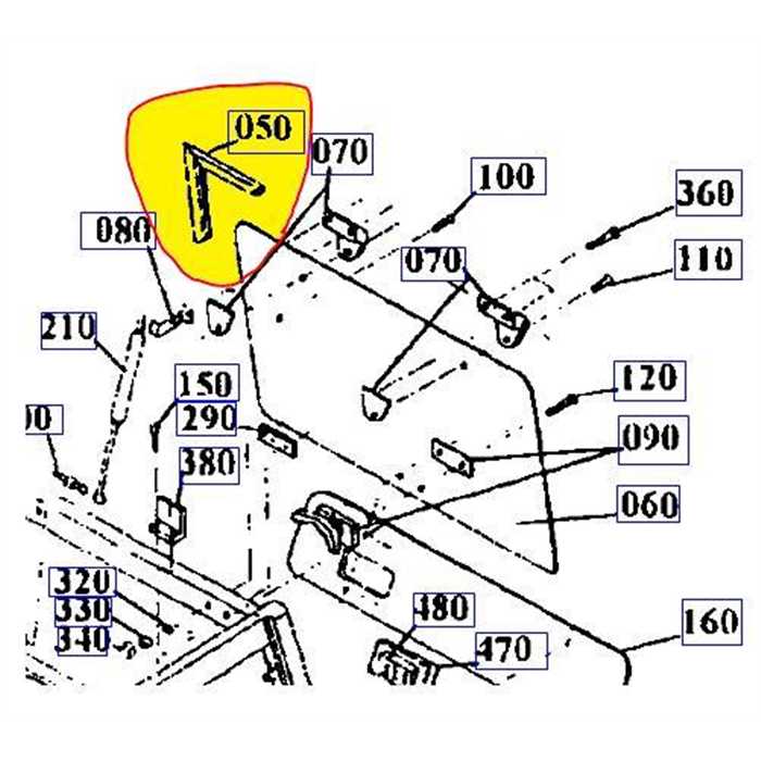 Joint de vitre KUBOTA 3M20, 0069931598, 00699-3159-8