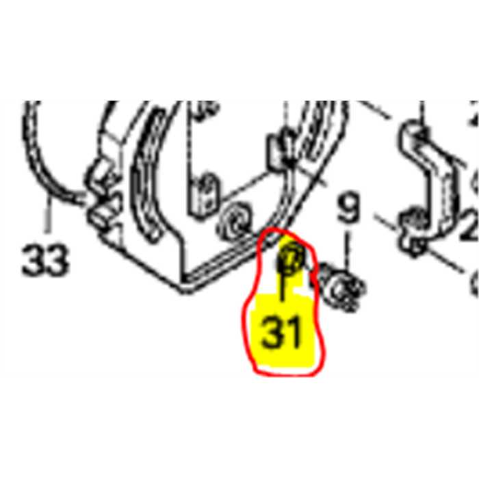 Joint de bouchon de vidange HONDA WT20 3.5x23.7, 91351YB8003, 91351-YB8-003