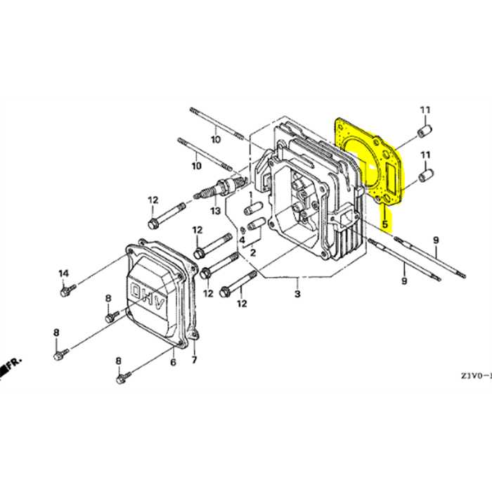 Joint de culasse HRj216, 12251-Z1V-003