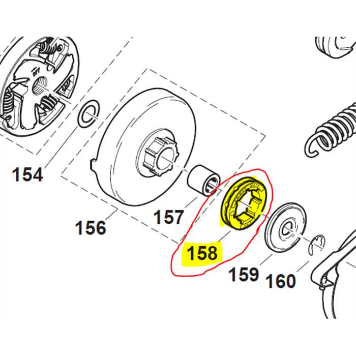 Pignon 3/8 7 dents PS5000-PS5105-PS52-109-115, 026224010, 68210, 4002829008997