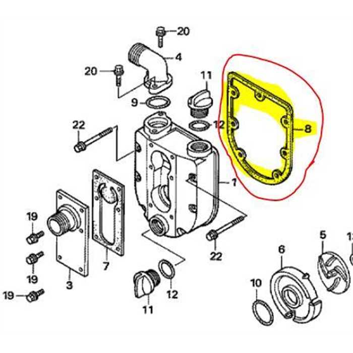 Joint de plaque extremite WX10, 78112YE9003, 78112-YE9-003, 78112YE9505, 78112-YE9-505