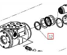 Joint de pompe hydraulique ETESIA H124, 29951, ET29951, 14520001