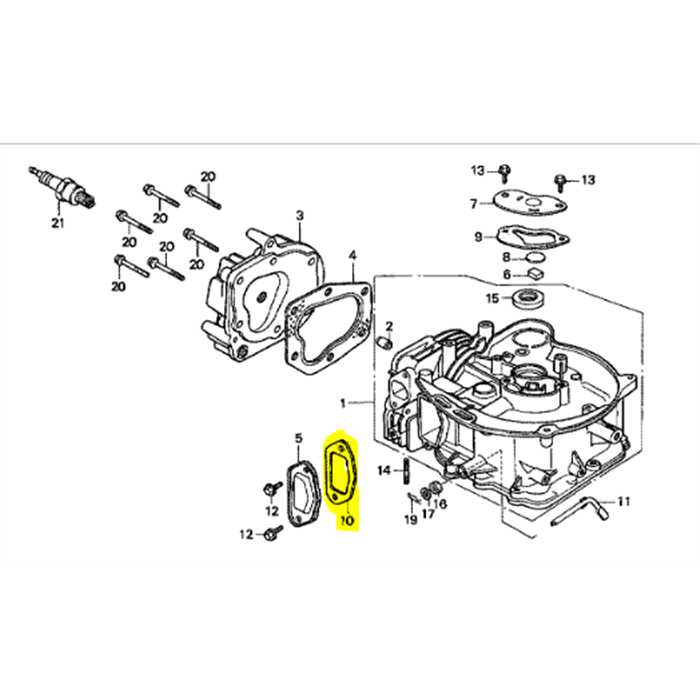 Joint cache soupape gv100, 12375-ZG1-000