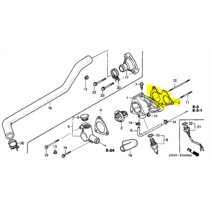 Joint de boitier de régulateur HONDA GX360, 16563-ZA0-000, 16563-ZA0-800