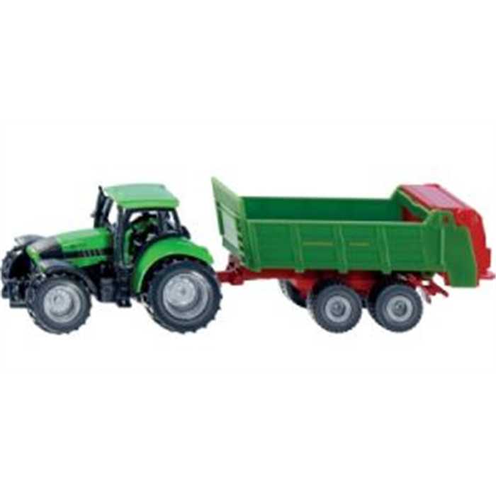 Jouet tracteur deutz-faHR avec épandeur a fumier, 4006874016730, 1673