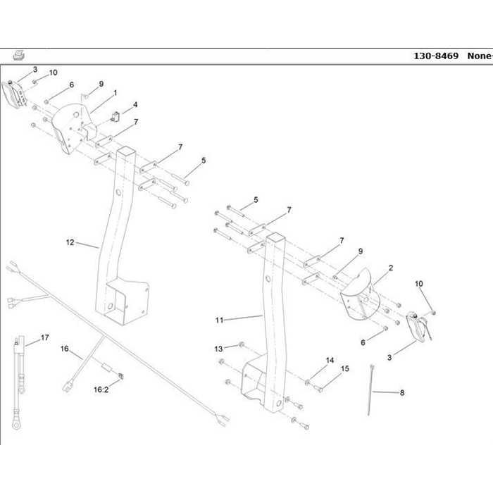 kit éclairage pour tondeuse toro 74311te 8000, 130-8469, 1308469