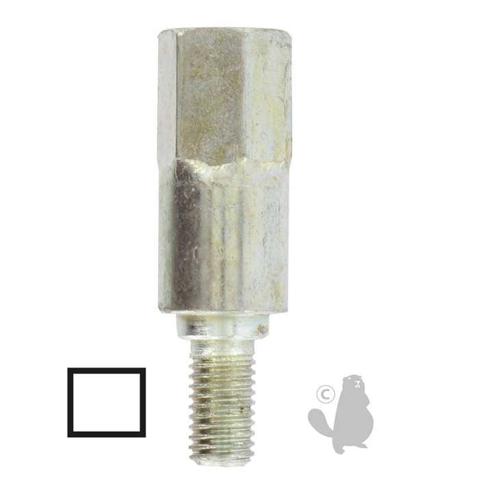 ADAPTATEUR POUR RENVOI D ANGLE UNIVERSELLE DEB carré 5.1mm, 1602047, 160-2047