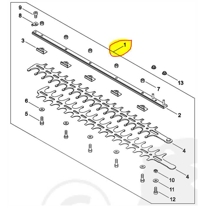 Kit lamier complet accessoire taille-haie Shindaiwa sba-ah2422lw, X041000510, X041-000510