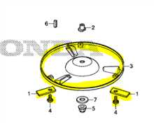 Kit lames plateau de coupe HONDA Miimo, 06612-VP7-100HE, 06612-VP7-100