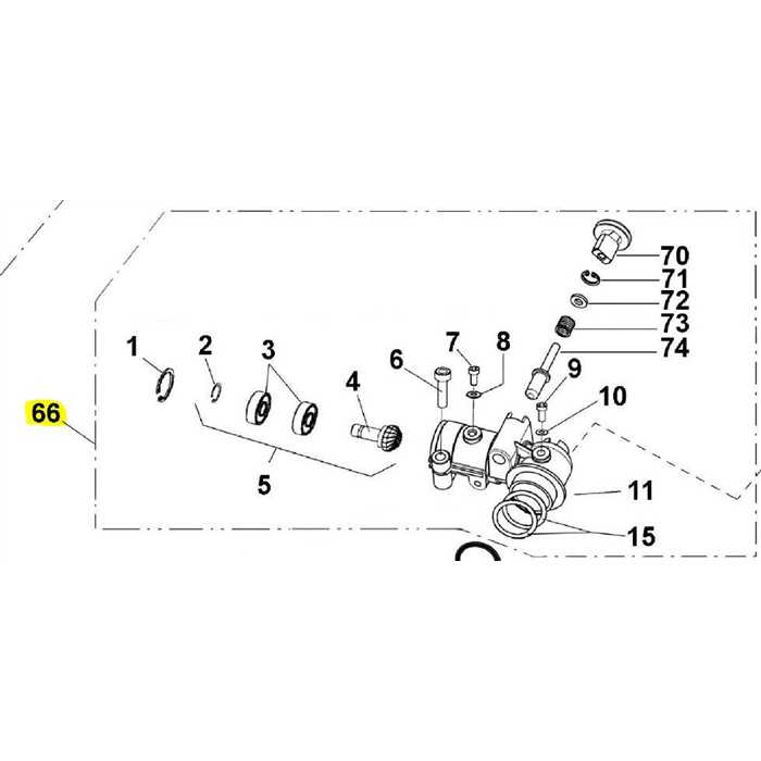 Kit renvoi angle accessoire taille-haies ACTIVE a partir de 2015->, 24535, AC24535