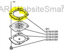 Joint membrane Shindaiwa 695, 12314016130, 22150-81290