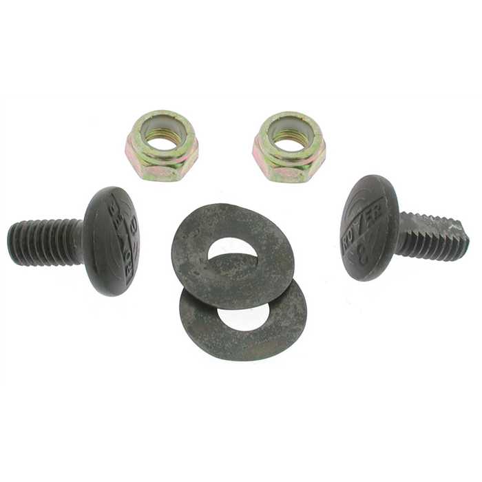 KIT VISSERIE EMBOUT DE LAME TONDEUSE ROVER, VISLAME ROVER, 6403696, A03830/672K, A00673K