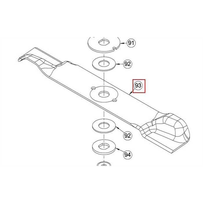 lame as-motor tondeuse professionnelle as531, E10410, G04823301