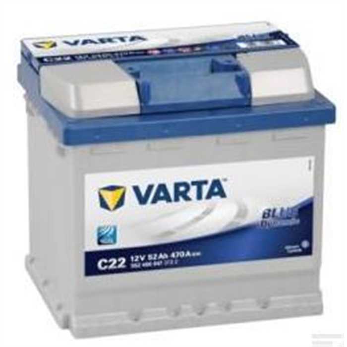 Batterie 12V 52AH remplie, 5524000473132, 552400047-3132