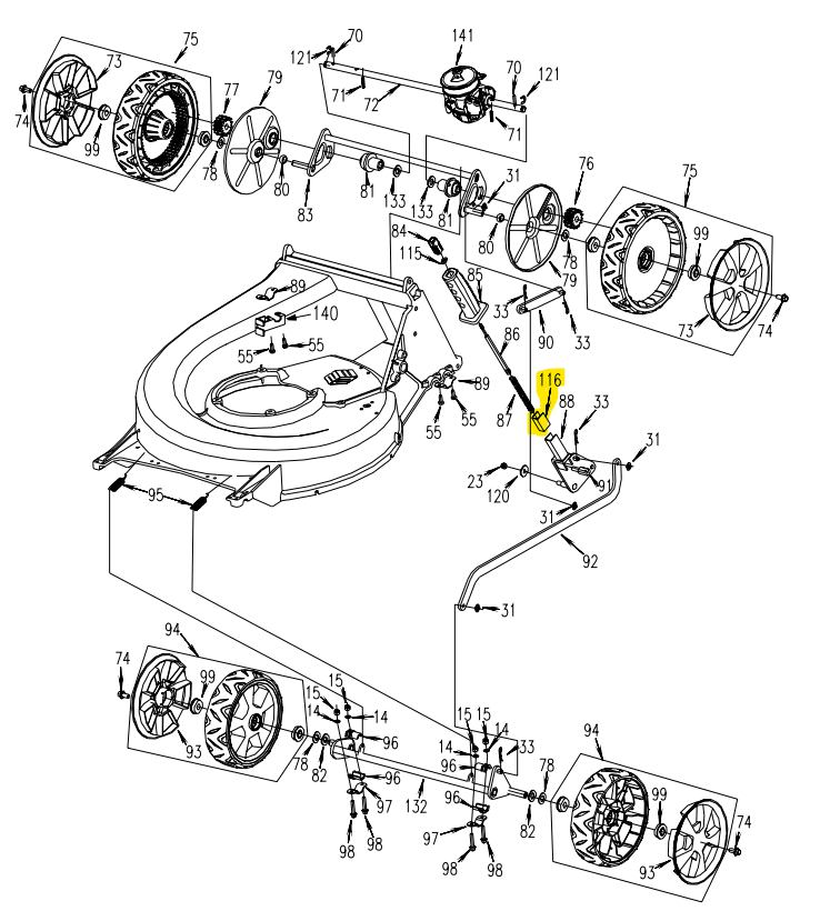 Liner plate GTM535, MZ5352100619