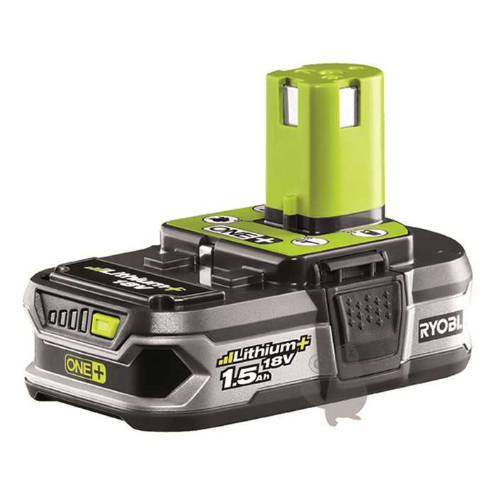 Batterie lithium/ion 18V 1 5Ah pour machines RYOBI. Remplace origine 5133001965 RB18L15G., 2101003, RB18L15G., 210-1003