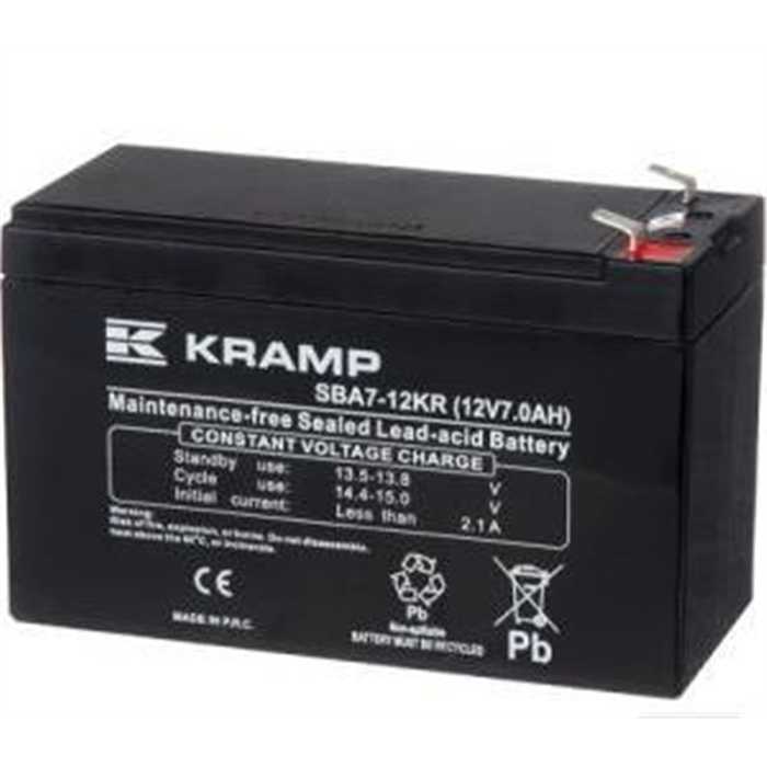 BATTERIE SECHE 12V 7AH, SBA712KR