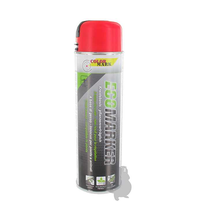 marquage craie aerosol fluo rouge, 8209011, 820-9011