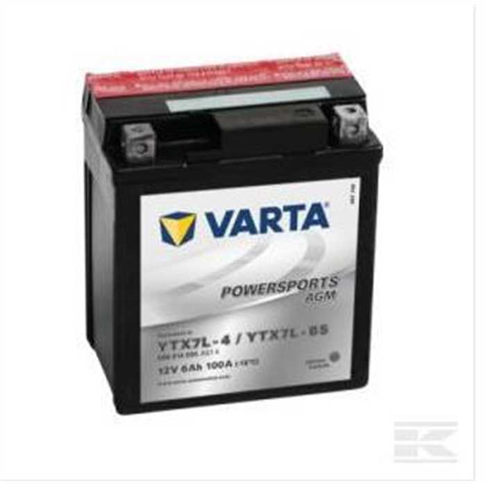 BATTERIE YTX7L-BS 12V 6AH, YTX7L-BS, 506014005A514