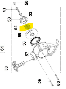 Ressort de lanceur Active h-24 - 2.4 - 2.8, 36528, AC36528