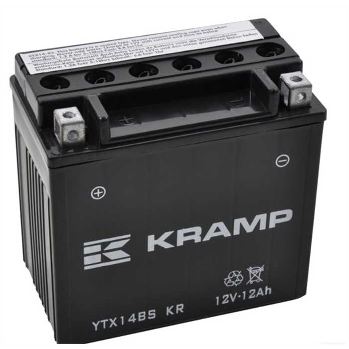 Batterie 12v 12 amperes 150mm x 87mm x 145mm, YTX14-BS, YTX14BS, 4016987109540