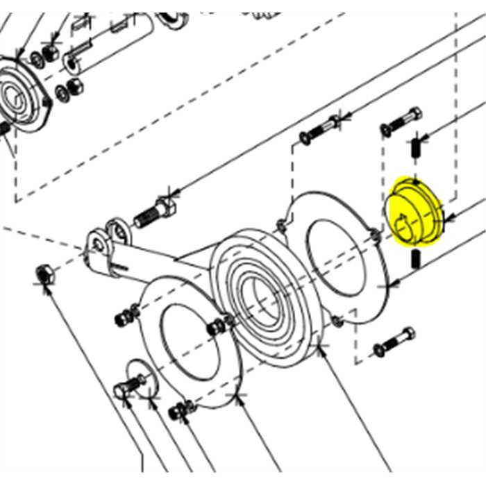 Moyeu excentrique - semoir combi MPA01160230, MPA 01 160 230, MPA0160230