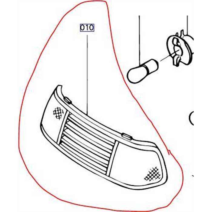 Optique de phare KUBOTA G18-G2160, K121154120, K1211-5412-0