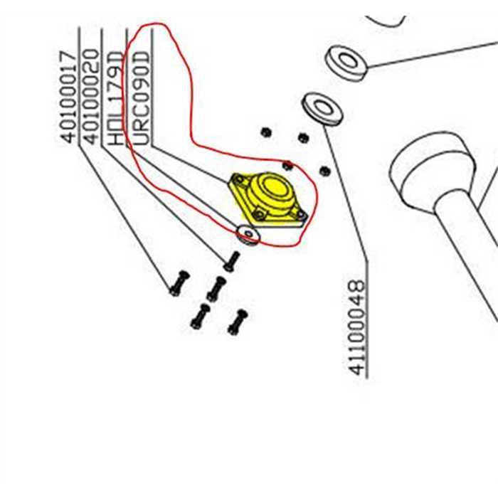 Palier de roulement broyeur a fleaux DelMorino série PFU, URC090D, 3S0UCF207PD, UCF207, 72691, UCF207GP, 8716106031474