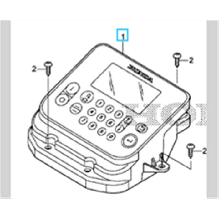 Ecran et panneau de commande HONDA Miimo500 Miimo300, 35000-VP7-013, 35000-VP7-023, 35000VP7003, 35000VP7013, 35000-VP7-003