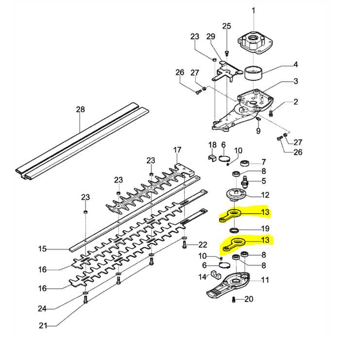 Bielle EFCO tG2750xp, W58040013R, 5707212, 570-7212