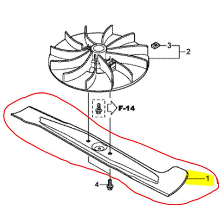 Lame tondeuse HONDA 37cm, 72511VP6000, 72511-VP6-000