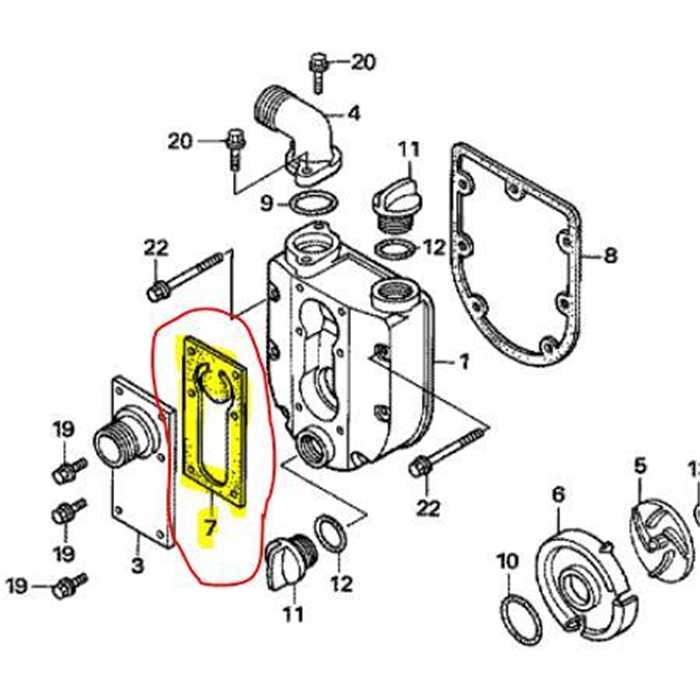 Joint aspiration HONDA WX10, 78110YE9003, 78110-YE9-003, 78110YE9505