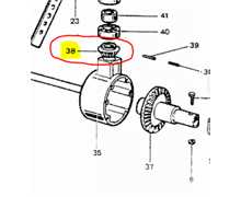 Pignon transmission semoirt rondini sp100t, 02.016.38.01